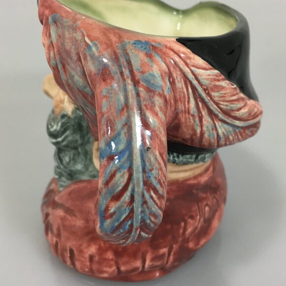 Royal Doulton Falstaff Toby Jug Mug 3" D6385 1949 Made in England - Picture 3 of 6